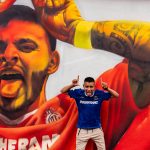 Inaugura Ricardo Moreno mural tributo a Alexis Vega y Paulinho
