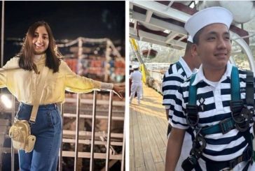 América Yamilet (de Xalapa), y Adal Jair, los cadetes muertos en buque Cuauhtémoc en Nueva York