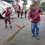 Limpian calles brigadas de Servicios Públicos tras triunfo del Toluca