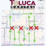 Anuncia Toluca cierre temporal de la Av. Hidalgo por instalación de cruces inteligentes