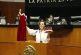 Lilly Téllez acusa a Noroña de tirano y le deja “capita, coronita y cetrito”