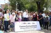 Colonos demuestran su amor a Puebla con Faena Comunitaria