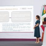 “Hay tratado que impide pago doble de impuesto a remesas” recuerda Sheinbaum y equipo