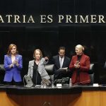 Laura Itzel Castillo Juárez rinde protesta como presidenta de la Mesa Directiva del Senado de la República 