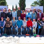 Rescatan Ricardo Moreno y las «Jefas» espacios públicos en favor de la población toluqueña
