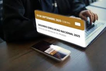 Alerta sísmica sonó en todos los celulares durante el Simulacro Nacional 2025