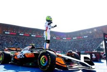 Lando Norris gana el Gran Premio de México 2025 Fórmula 1, Charles Leclerc queda en segundo y Verstappen en tercero