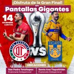 Enciende Toluca la pasión escarlata con pantallas gigantes