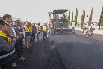 TREN DE PAVIMENTACIÓN TRANSFORMA VIALIDADES, GENERA AHORRO Y CONECTA A PUEBLA