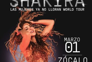 Aplicarán Ley Seca en CDMX por concierto de Shakira