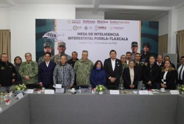 GOBIERNOS DE TLAXCALA, PUEBLA Y FUERZAS ARMADAS SOSTIENEN MESA DE INTELIGENCIA INTERESTATAL