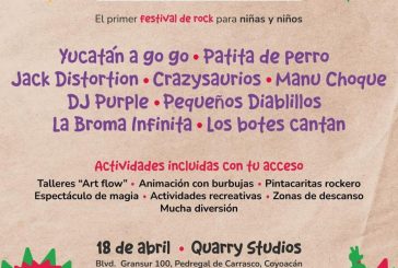 MINI ROCK FEST ANUNCIA NUEVA SEDE CON UN FESTIVAL HECHO PARA QUE LOS NIÑOS GRITEN, BRINQUEN Y SEAN LIBRES