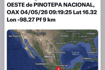 Sismo magnitud 6 en Pinotepa Nacional, Oaxaca, alarma a habitantes de CDMX