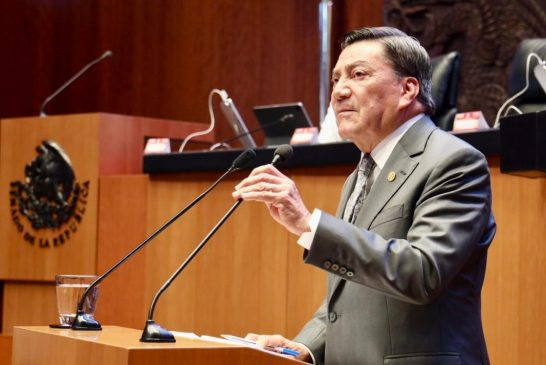 Senadores de Morena impulsan a Oscar Cantón para liderar el Senado a partir de septiembre