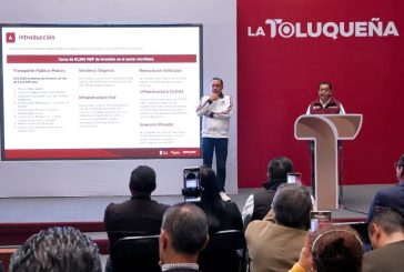 Anuncian distintas obras viales para continuar con la transformación de Toluca
