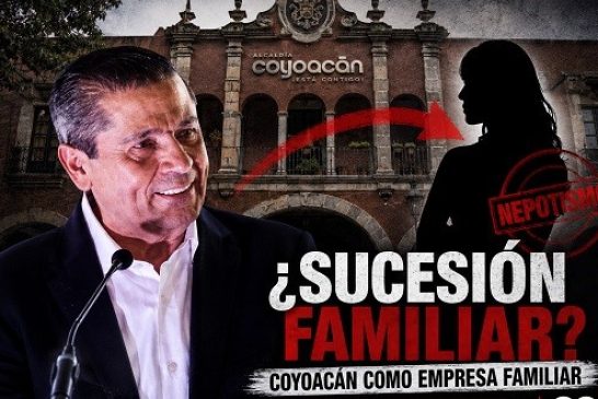 Coyoacán, entre la continuidad y el nepotismo: señalan a Giovani Gutiérrez por impulsar a su esposa como sucesora