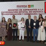 Imelda Castro encabeza registro de aspirantes de Morena para coordinar la defensa de la transformación en Sinaloa